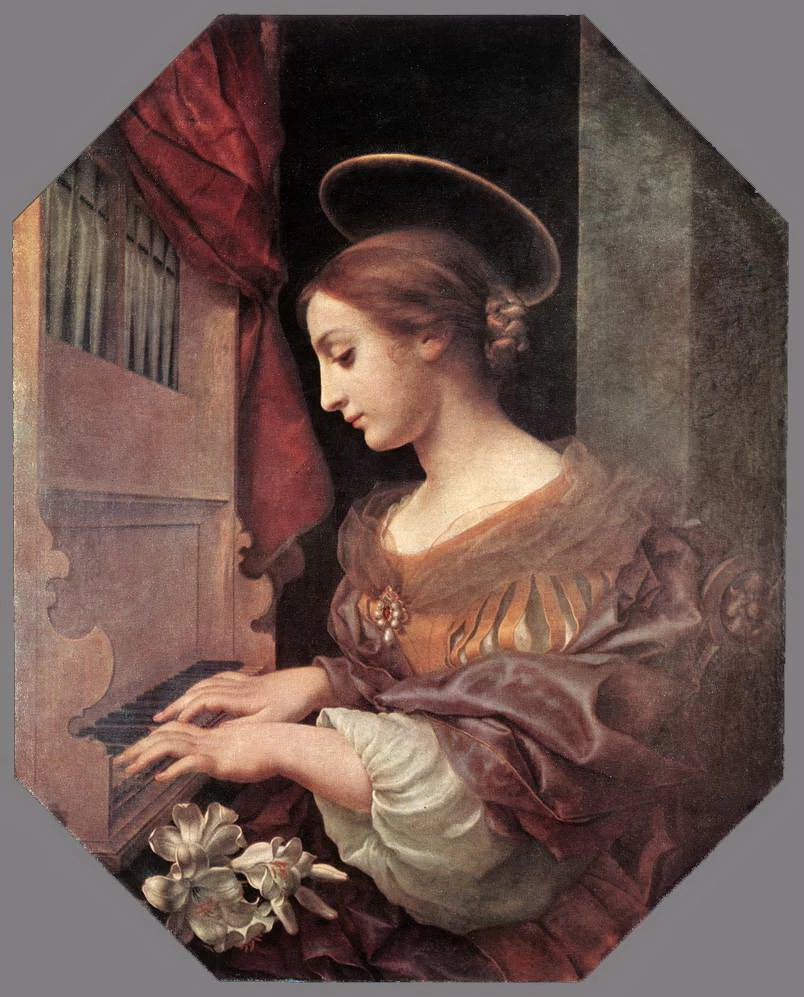 Santa Cecilia all'organo - Gemäldegalerie, Dresden
